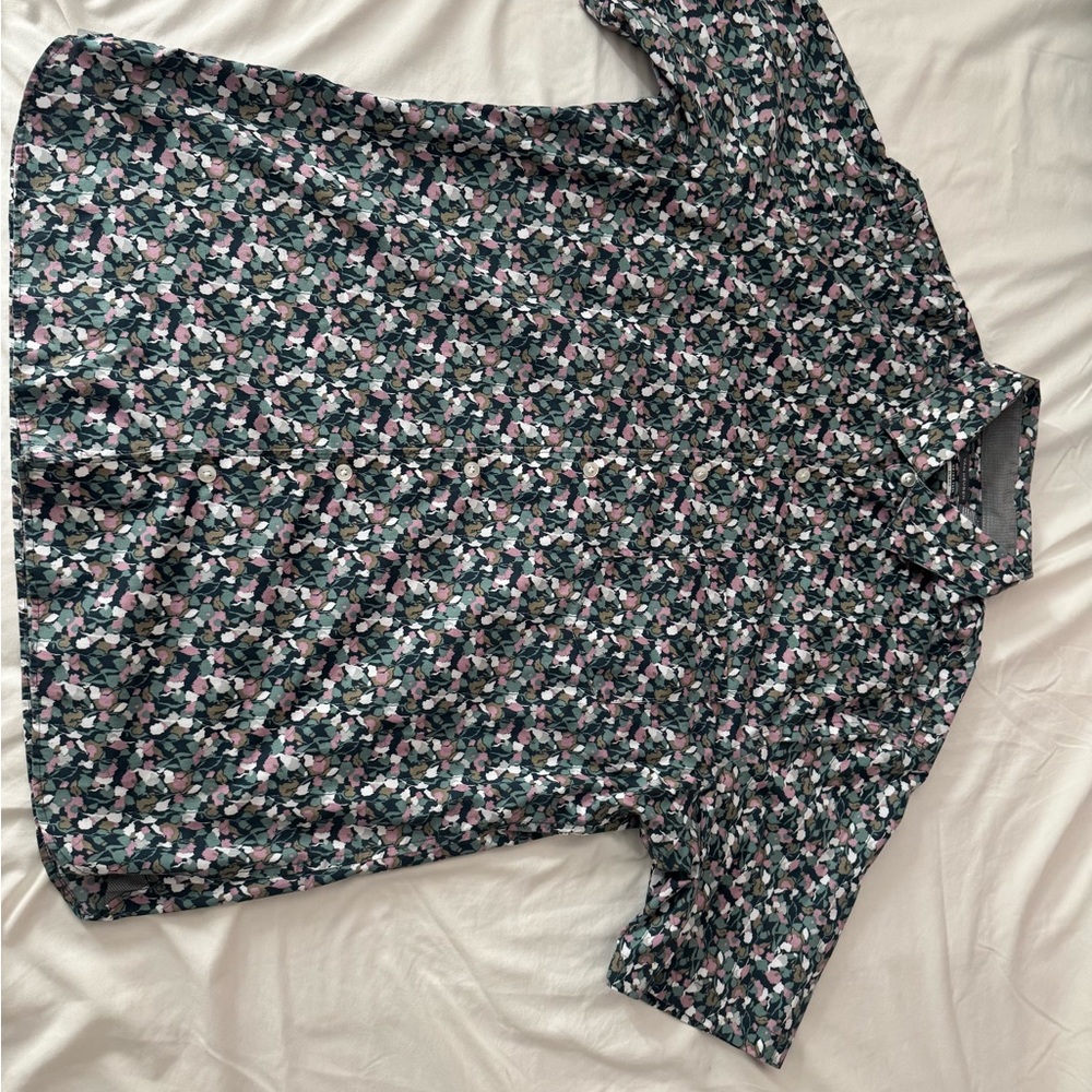 Van Heusen Camouflage Floral Shirt